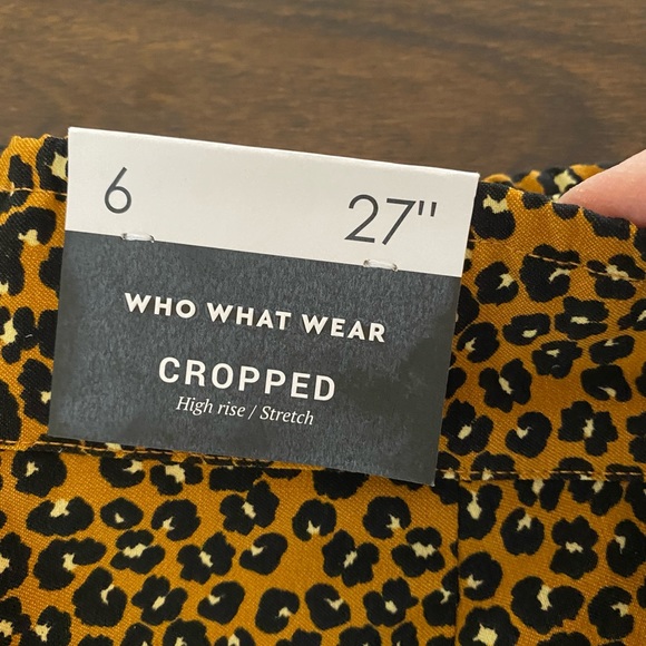 Who What Wear Baby cheetah print pants - Picture 2 of 4